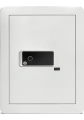 Kale KK5040 Elektronik Şifreli, Anahtarlı ve Parmak İzli Çelik Kasa (Beyaz)