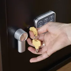 Yale YEC/200/DB2 Elektronik Şifreli ve Anahtarlı Alarmlı Çelik Kasa