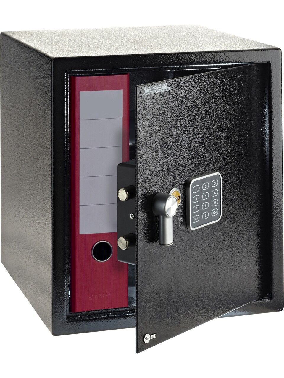 Yale YEC/390/DB2 Elektronik Şifreli ve Anahtarlı Alarmlı Çelik Kasa Büyük Boy