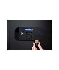 Yale YLHB/200/EB1 Elektronik Şifreli ve Anahtarlı Ev ve Otel Tipi Çelik Kasa