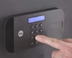 Yale YSEB/400/EB1 Elektronik Şifreli ve Anahtarlı Güvenlik Sertifikalı Çelik Kasa
