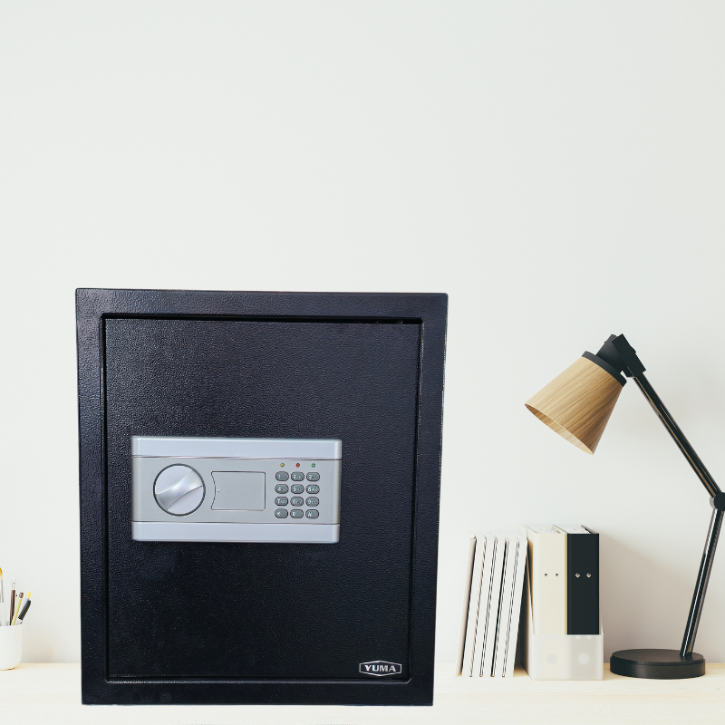 Yuma YM-801-XL Elektronik Şifreli ve Anahtarlı Çelik Kasa