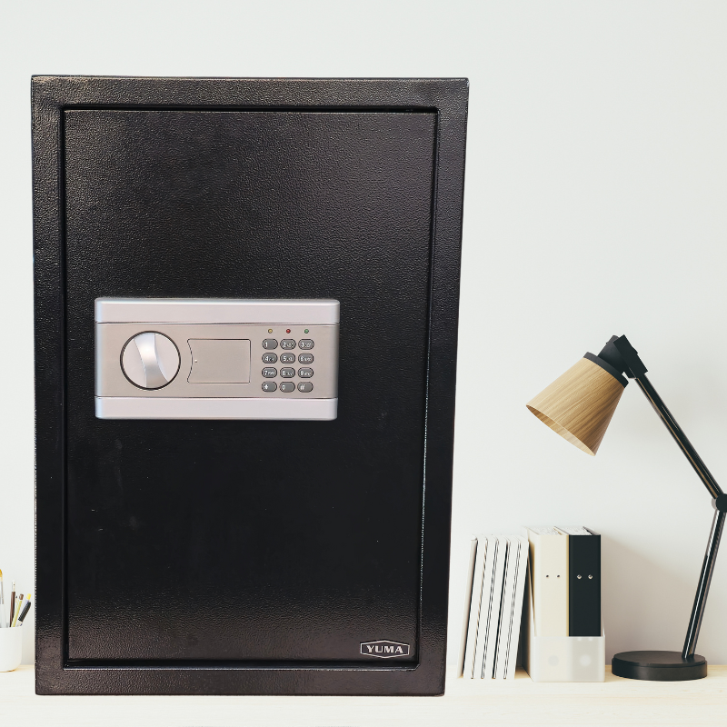 Yuma YM-801-XXL Elektronik Şifreli ve Anahtarlı Çelik Kasa