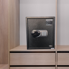Yuma YM-802-L Elektronik Şifreli ve Anahtarlı Çelik Kasa Ofis Tipi
