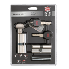 Kale 264CEC00013 Tüpten Şifreli Çelik Takviyeli Silindir 2’li Master