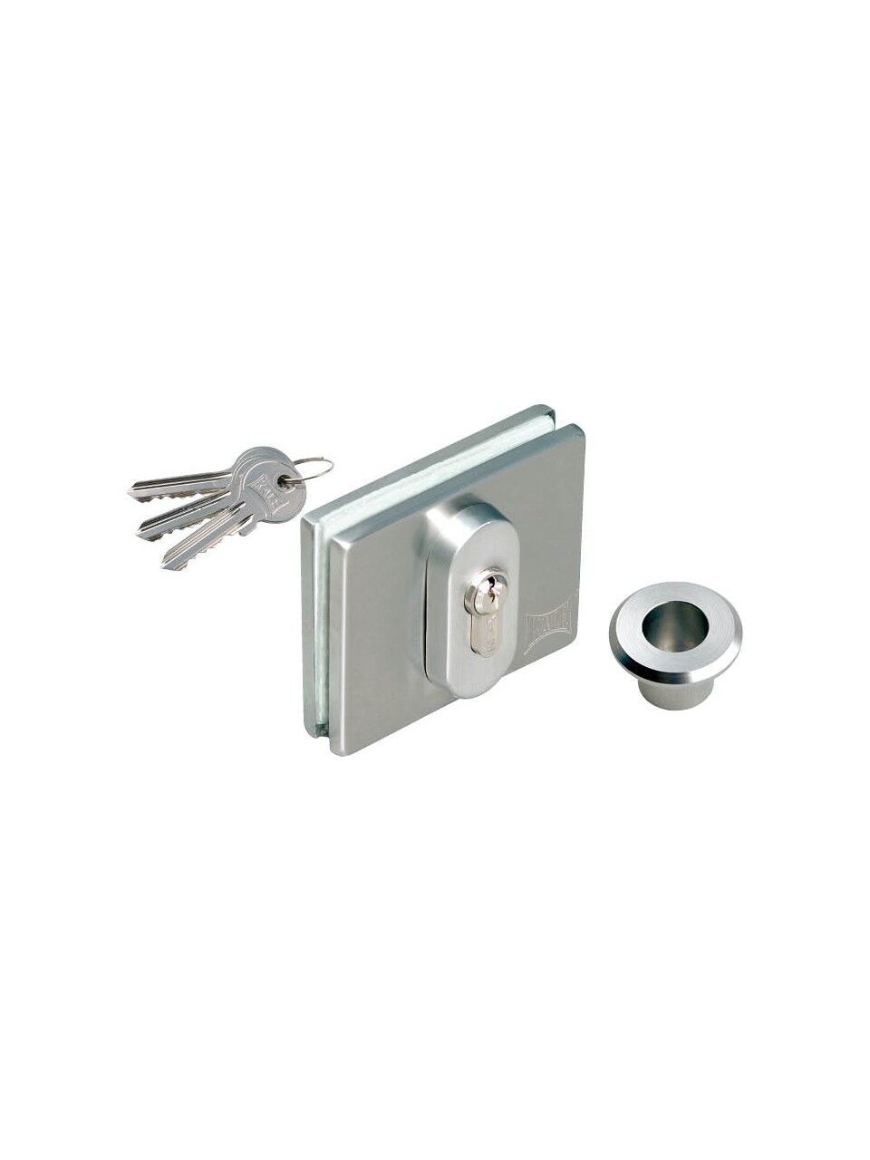 Kale KD070/20-123 Cam Kapı Köşe Kilidi