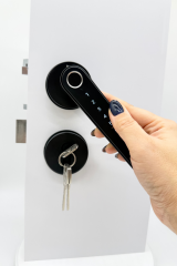 Kale KD05050/130 Elektronik Kapı Kolu – Şifreli & Kartlı & Parmak İzli Sistem