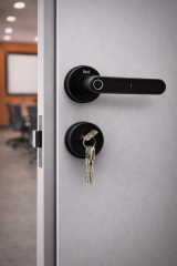 Kale KD05050/130 Elektronik Kapı Kolu – Şifreli & Kartlı & Parmak İzli Sistem