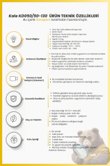 Kale KD05050/130 Elektronik Kapı Kolu – Şifreli & Kartlı & Parmak İzli Sistem