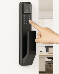 Kale KD050/50-400 Akıllı Elektronik Kapı Kilidi – Motorlu, Kameralı, WiFi ve Parmak İzi Okuyuculu