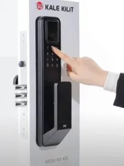 Kale KD050/50-400 Akıllı Elektronik Kapı Kilidi – Motorlu, Kameralı, WiFi ve Parmak İzi Okuyuculu