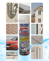 Vodaseal Leak Fix 200 ml – Beyaz Su Geçirmez Sızdırmazlık Spreyi