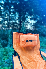 ROX Camping 153CAMP0316 Katlanır Turuncu Kamp Sandalyesi – Konforlu & Dayanıklı Tasarım