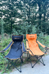 ROX Camping 153CAMP0316 Katlanır Turuncu Kamp Sandalyesi – Konforlu & Dayanıklı Tasarım