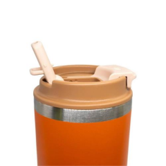 Rox Camping 0,48 LT Pipetli Kahve Termosu – Turuncu, Sızdırmaz, Vakumlu | Kasaplus