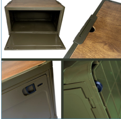 Rox Camping 0304 Katlanır Kamp Kutusu 83 Litre – Katlanabilir Saklama ve Kamp Düzenleme Kutusu