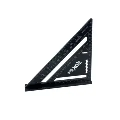 ROX WOOD Alüminyum 45° Üçgen Gönye | Hassas Ölçüm ve İşaretleme Aracı