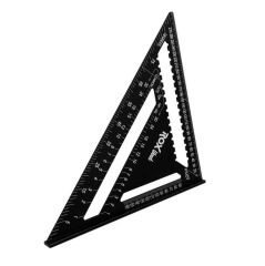 ROX WOOD 0089 Alüminyum Üçgen Marangoz Gönye 305 × 430 mm | Hassas Ölçüm Aracı