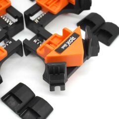 ROX WOOD 0057 Mini Yaylı Köşe İşkence Seti 4 Parça | Pratik Klipsli Köşe Sabitleme