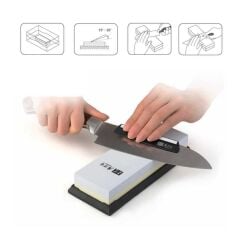 ROX 6520 Taidea Çift Taraflı Bileme Taşı 2000/5000 Kum | Profesyonel Sulu Bileme Taşı