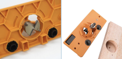 ROX WOOD 0015 Taş Menteşe Yuvası Açma Kılavuzu | 35 mm & 26 mm Kapak Deliği Şablonu