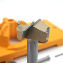 ROX WOOD 0015 Taş Menteşe Yuvası Açma Kılavuzu | 35 mm & 26 mm Kapak Deliği Şablonu