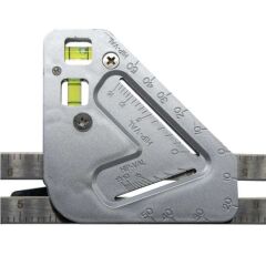 ROX WOOD 0122 Çok Amaçlı Terazili Açılı Gönye 350 mm