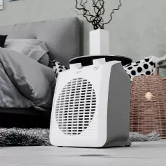 Voltomat 2000W Termostatlı Seramik Fanlı Isıtıcı | Metal Gövde, Devrilme Emniyetli Isıtıcı