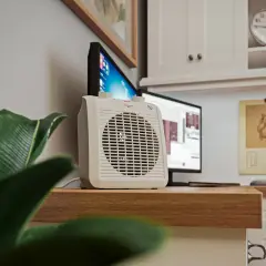 Voltomat 2000W Termostatlı Seramik Fanlı Isıtıcı | Metal Gövde, Devrilme Emniyetli Isıtıcı