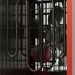 Kasaplus Voltomat 3000W Termostatlı Şantiye Isıtıcısı | Metal Gövde, Fanlı ve Güvenli Isıtma