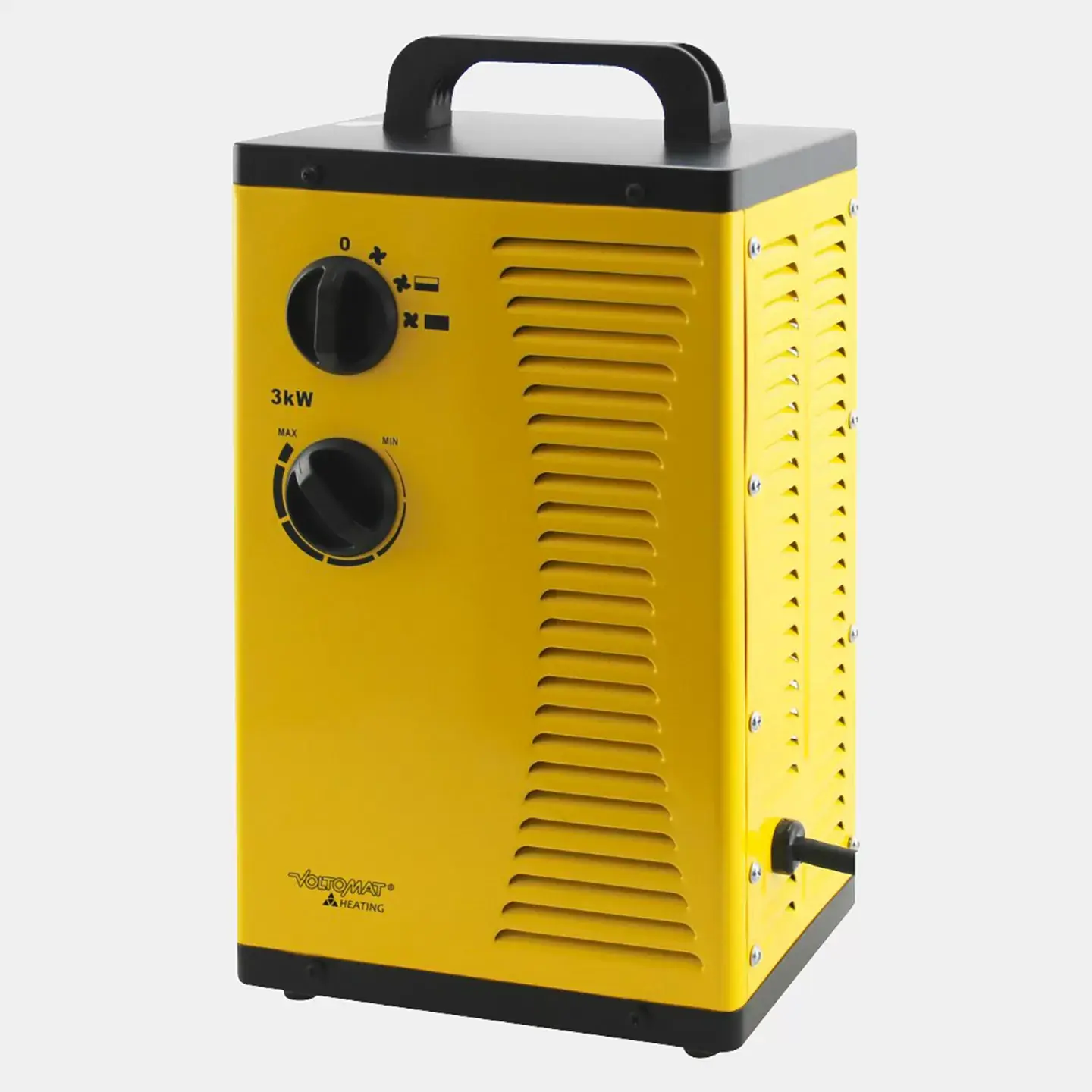 Kasaplus 3000W Şantiye Isıtıcısı | Güçlü Fanlı Metal Gövde Isıtıcı