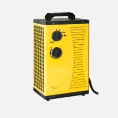 Kasaplus 3000W Şantiye Isıtıcısı | Güçlü Fanlı Metal Gövde Isıtıcı