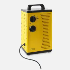 Kasaplus 3000W Şantiye Isıtıcısı | Güçlü Fanlı Metal Gövde Isıtıcı