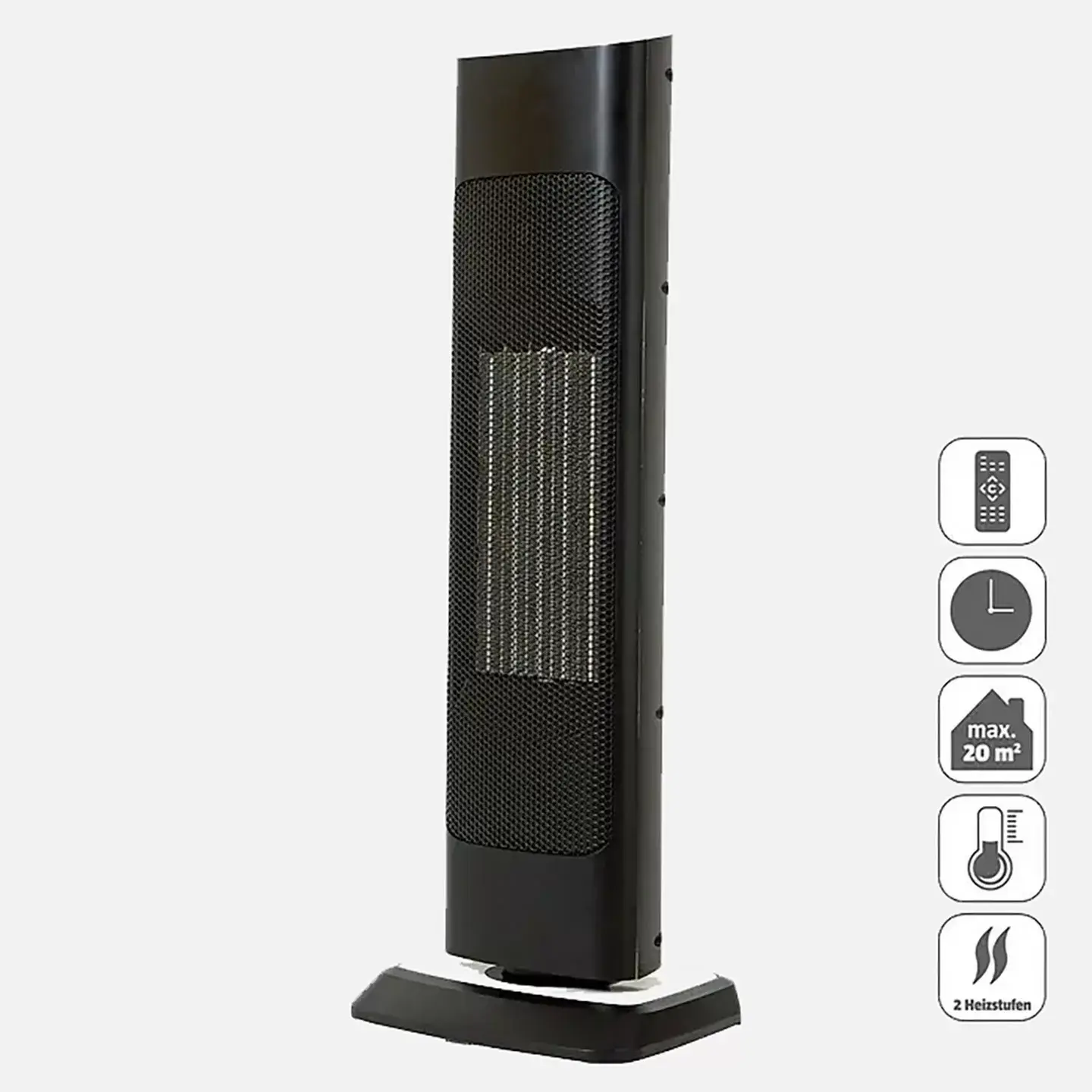 Kasaplus Voltomat 2000W Termostatlı Seramik Fanlı Isıtıcı | Ayarlı Sıcaklık Kontrolü ile Konforlu Isıtma