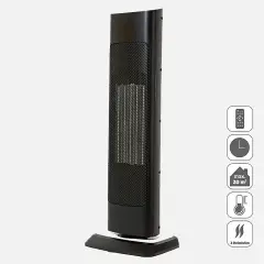 Kasaplus Voltomat 2000W Termostatlı Seramik Fanlı Isıtıcı | Ayarlı Sıcaklık Kontrolü ile Konforlu Isıtma