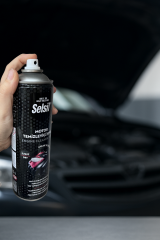 Selsil Motor Temizleyici Sprey 500 ml | 10'lu Paket – Yağ ve Kir Çözücü, Parlatıcı, Toz Tutmaz Formül