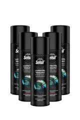 Selsil Lastik Fitil Yenileyici Sprey 200ml | 5'li Paket – Kapı Fitili Yumuşatıcı ve Koruyucu Kauçuk Bakım Spreyi