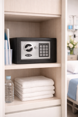 Taytech TY_004 Mini Çelik Kasa Şifreli ve Anahtarlı