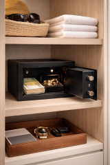 Taytech TY_004 Mini Çelik Kasa Şifreli ve Anahtarlı