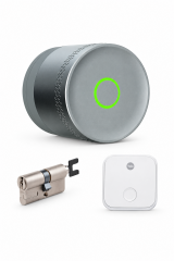 Yale Linus Lite Akıllı Kilit Seti (Gümüş) – Kilit + Silindir + Wi-Fi Köprüsü