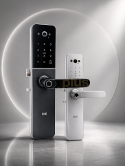 Kale KD050/50-330 Kameralı Wi-Fi Akıllı Kapı Kilidi - Parmak İzi, Şifre, Kart - Gümüş