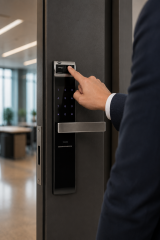 Yale YDM4109A Parmak İzli ve Şifreli Akıllı Kapı Kilidi